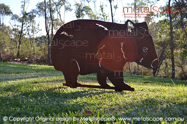 Garden Art Wombat