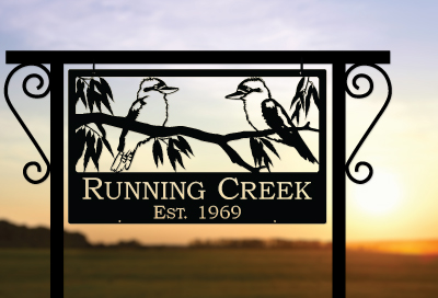 Metalscape Metal Farm Property Signs Custom signs