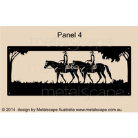 Panel 4 -Horse Riders x 2
