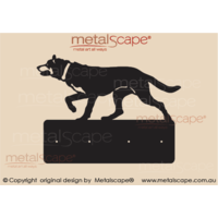 Kelpie -Plaque \ Coat Rack