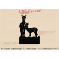 Alpacas - Plaque \ Coat rack