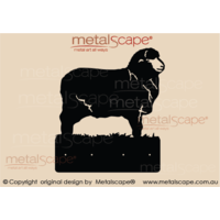 Merino Ewe Sheep - Plaque \ Coat Rack