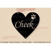 Pet Memorial Plaque Love Heart