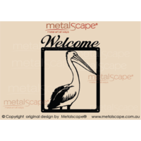 Pelican - Welcome sign