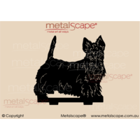 Scottish Terrier Detailed image on spike