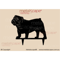 Bulldog image - Life Size