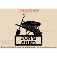 Custom Garden Shed Sign