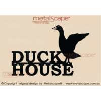 Duck house Sign