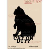 Cat on Duty - Paw Up