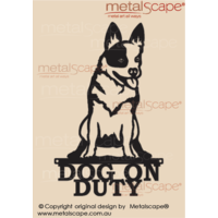 Dog on Duty Cattle Dog