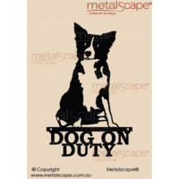 Dog on Duty Collie