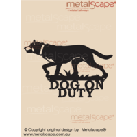 Dog on Duty Kelpie
