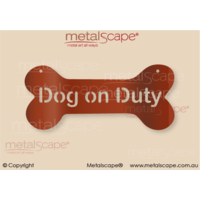 Dog on Duty - Bone