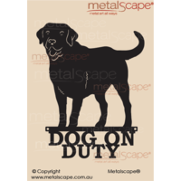 Dog on Duty Labrador