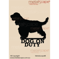 Dog on Duty English Cocker Spaniel