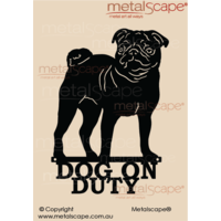 Dog on Duty Pug