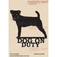 Dog on Duty Jack Russell