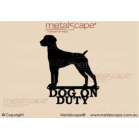 Dog on Duty German Short haired Pointer