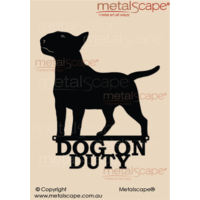 Dog on Duty - Bull Terrier