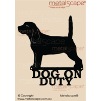 Dog on Duty Beagle
