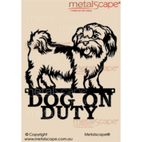 Dog on Duty Maltese