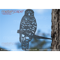 Powerful Owl  on tree mount spike - Small