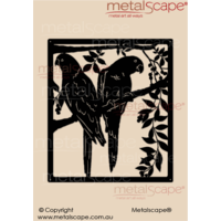 2 King Parrots Wall Art