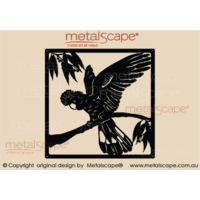 Black Cockatoo Wall Plaque