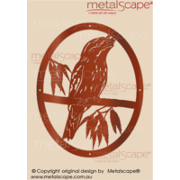 Tawny Frogmouth Oval Wall Plaque