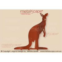 Kangaroo - Life size - on spikes