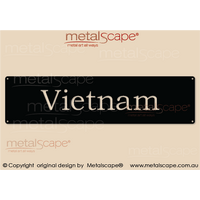 "Vietnam"  - ANZAC Wall Plaque