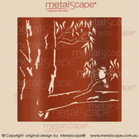 Gum Tree Screen Panel 1 (Kookaburra)