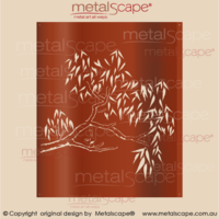 Decorative Screen - Gum tree and Wren
