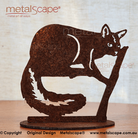 Brushtail Possum in Tree - Ornament on Stand