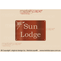 Extra Small House Sign - Classic Cut