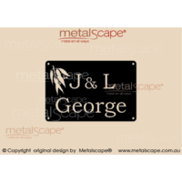 Extra Small House Sign - Classic Cut
