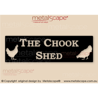Property Sign - Classic Cut  with Chicken images