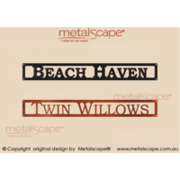 Medium Rectangle Frame Property Sign