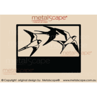 Medium Property Sign  - 3 Welcome Swallows