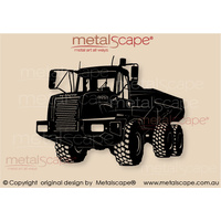 Hitachi Dump Truck Plaque