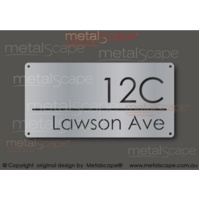 Extra Small House Sign - Cut Out Wording