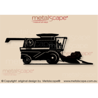 Case Header - Combine Harvester Plaque