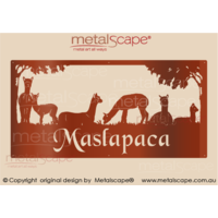 XL Property Sign -  6 x Alpacas