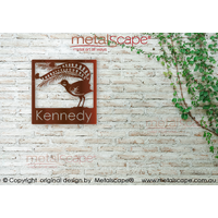 Square Property sign - Lyrebird