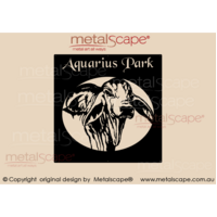 Property Sign - Brahman Bull Head 