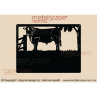 Small Property Sign - Angus Bull