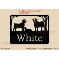 Small Property Sign - Boer Goats