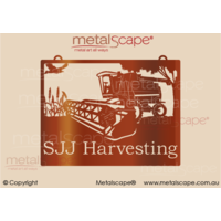 Medium Property Sign John Deere Header