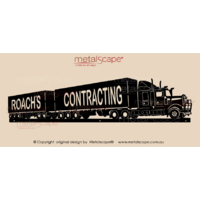 X Large Property Sign Kenworth (no frame)