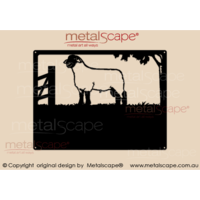 Small Property Sign - Suffolk Sheep